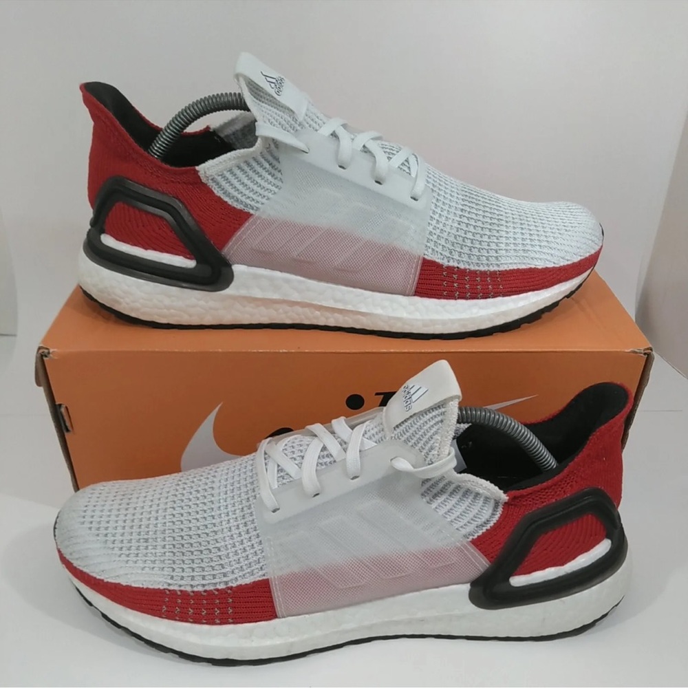 Adidas UltraBOOST 19 Scarlett/White